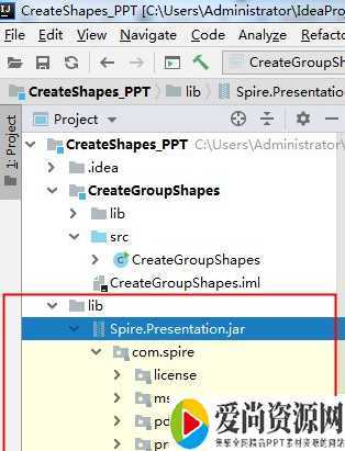 PPT如何用Java添加组合图形 添加组合图形的设置方法