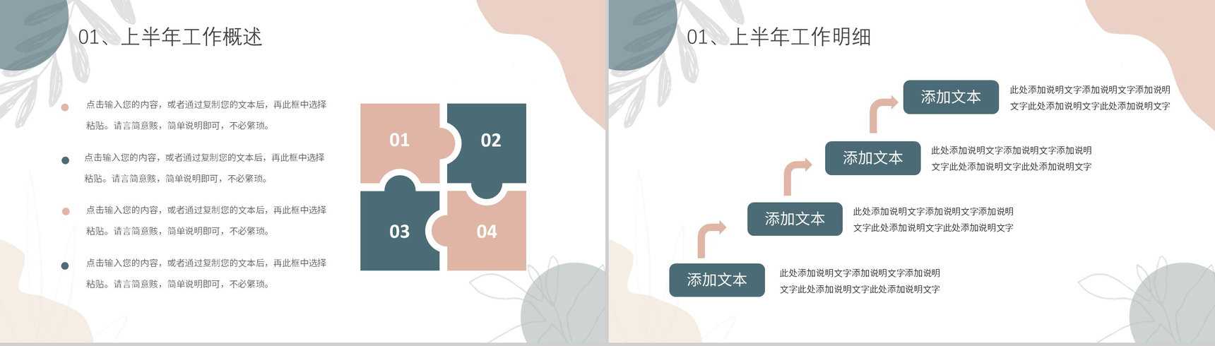 审计报告格式范文年终工作总结汇报PPT模板-3