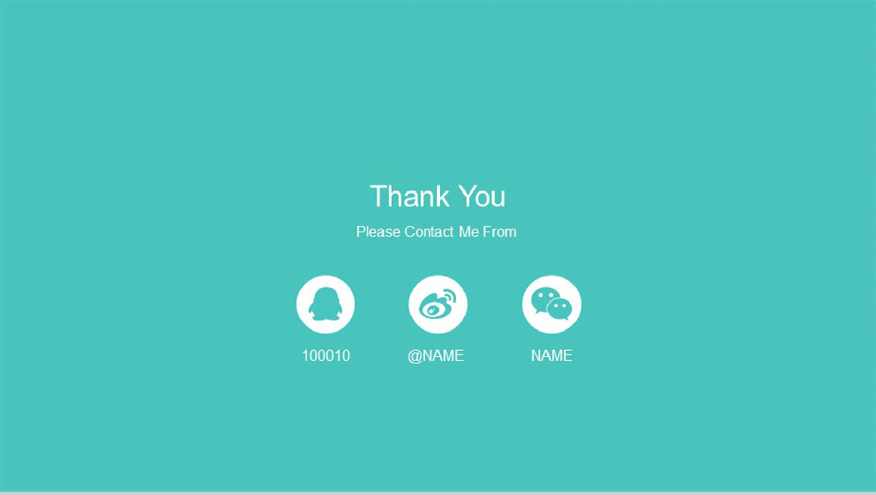 英文欧美自我介绍简历求职竞聘通用PPT模板-6