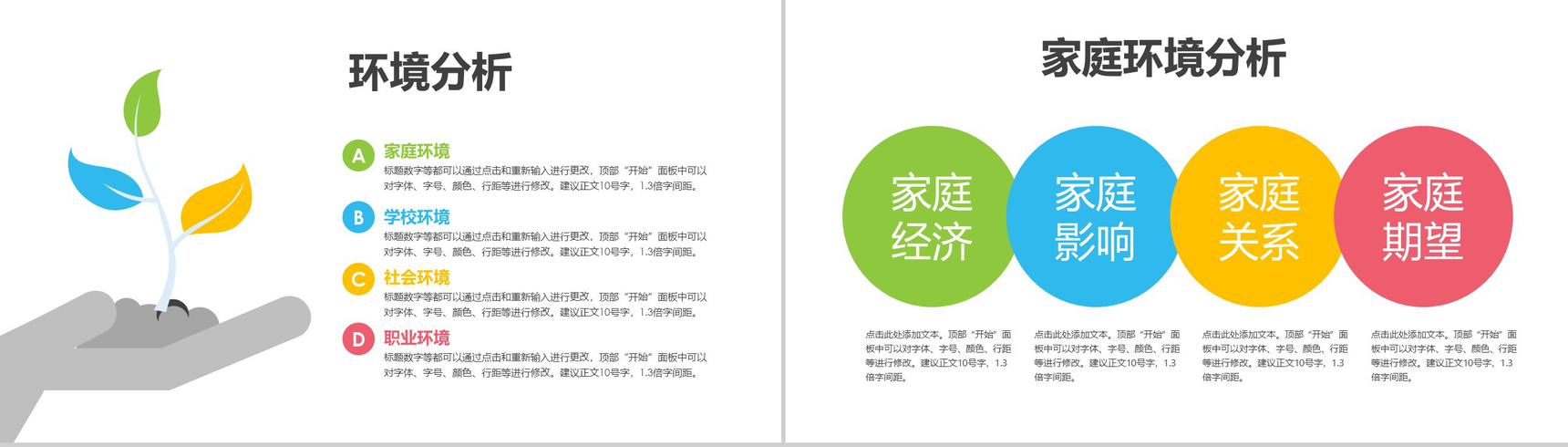 规划精彩人生创意职业规划PPT模板-7