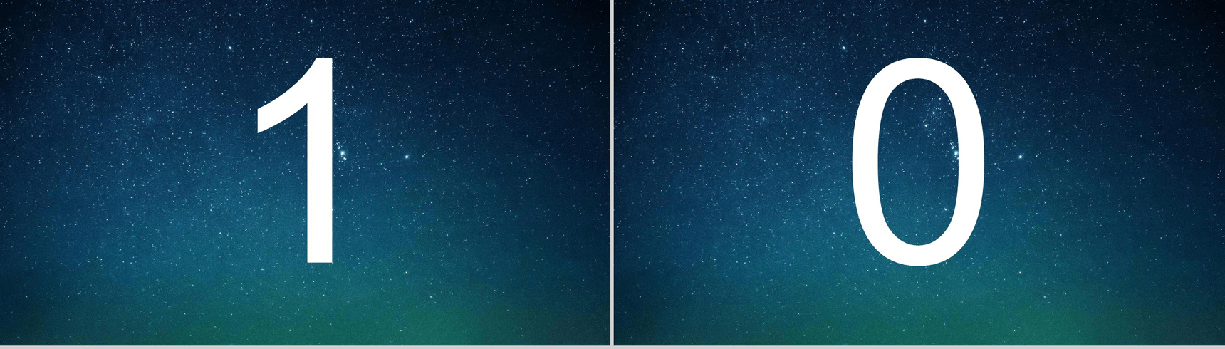 蓝色星空创意大气唯美校园招聘快闪PPT模板-7