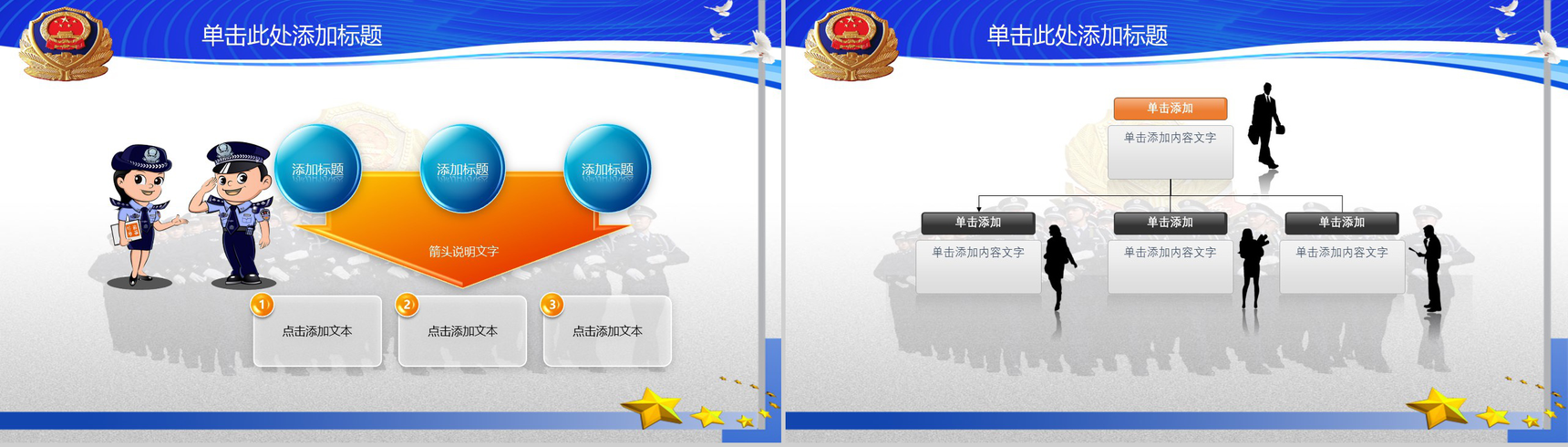 全国公安国保经验交流研讨会会议报告PPT模板-6